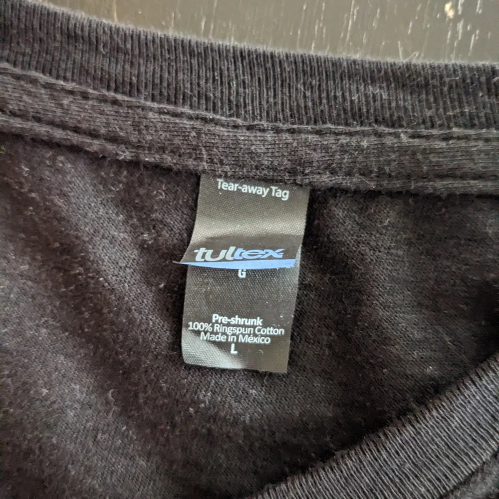 Ghost “A Pale Tour Named Death” Tultex Black T-Shirt – Red Graphic – Size Large - Picture 3 of 5